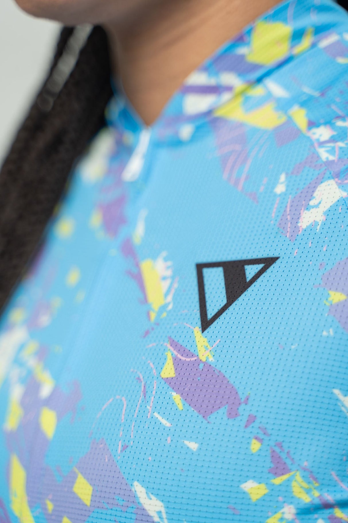 Women's Gravel Series Sandstone Cycling Jersey (Indigo)