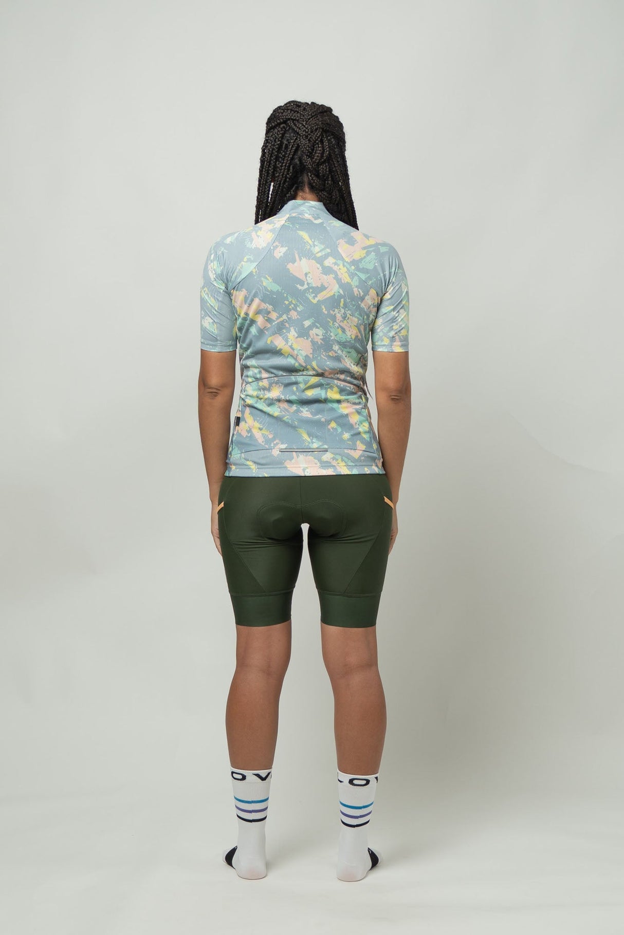 Women's Gravel Series Sandstone Cycling Jersey (Pearl)
