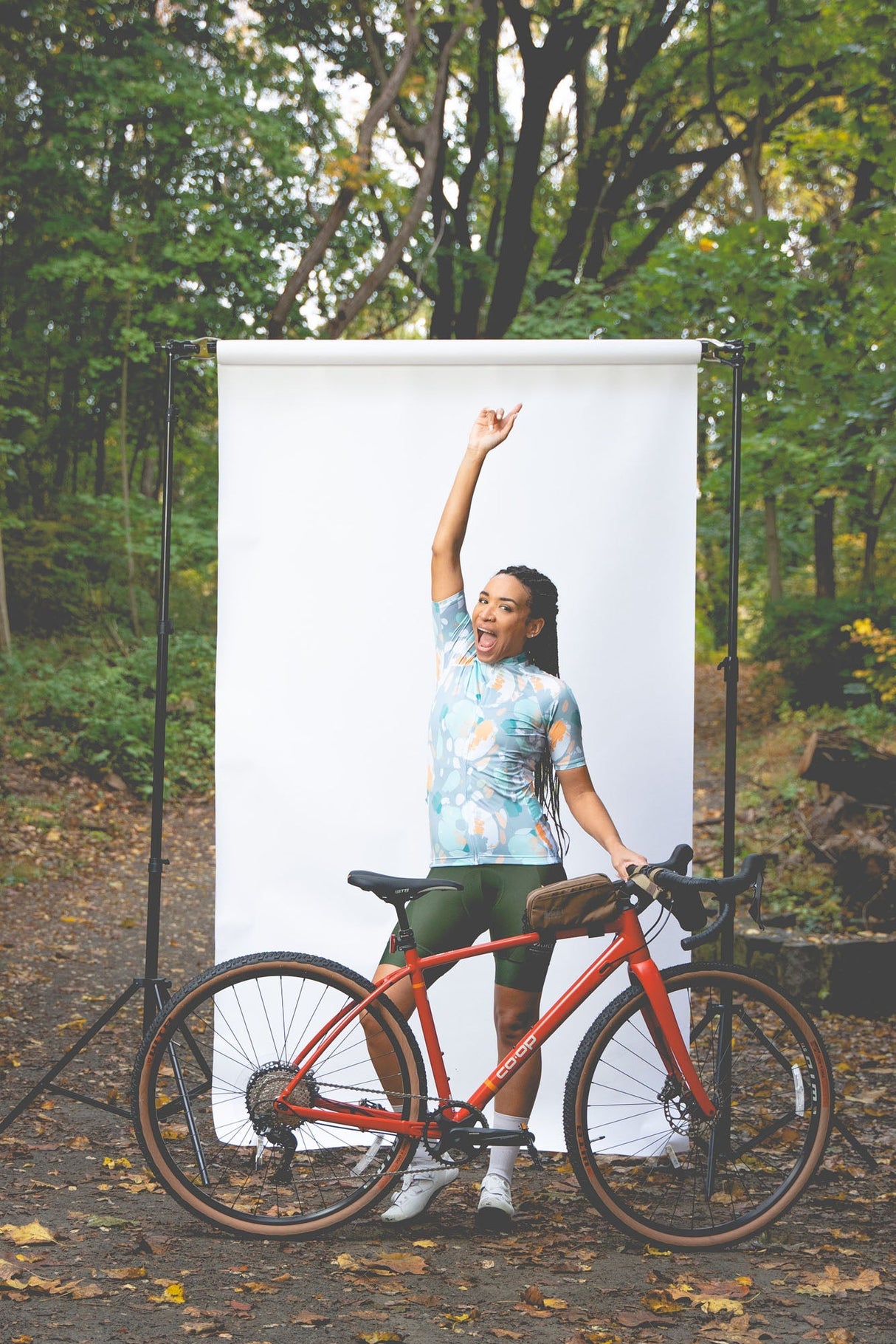 Women's Gravel Series Venture Cycling Jersey (Jade)