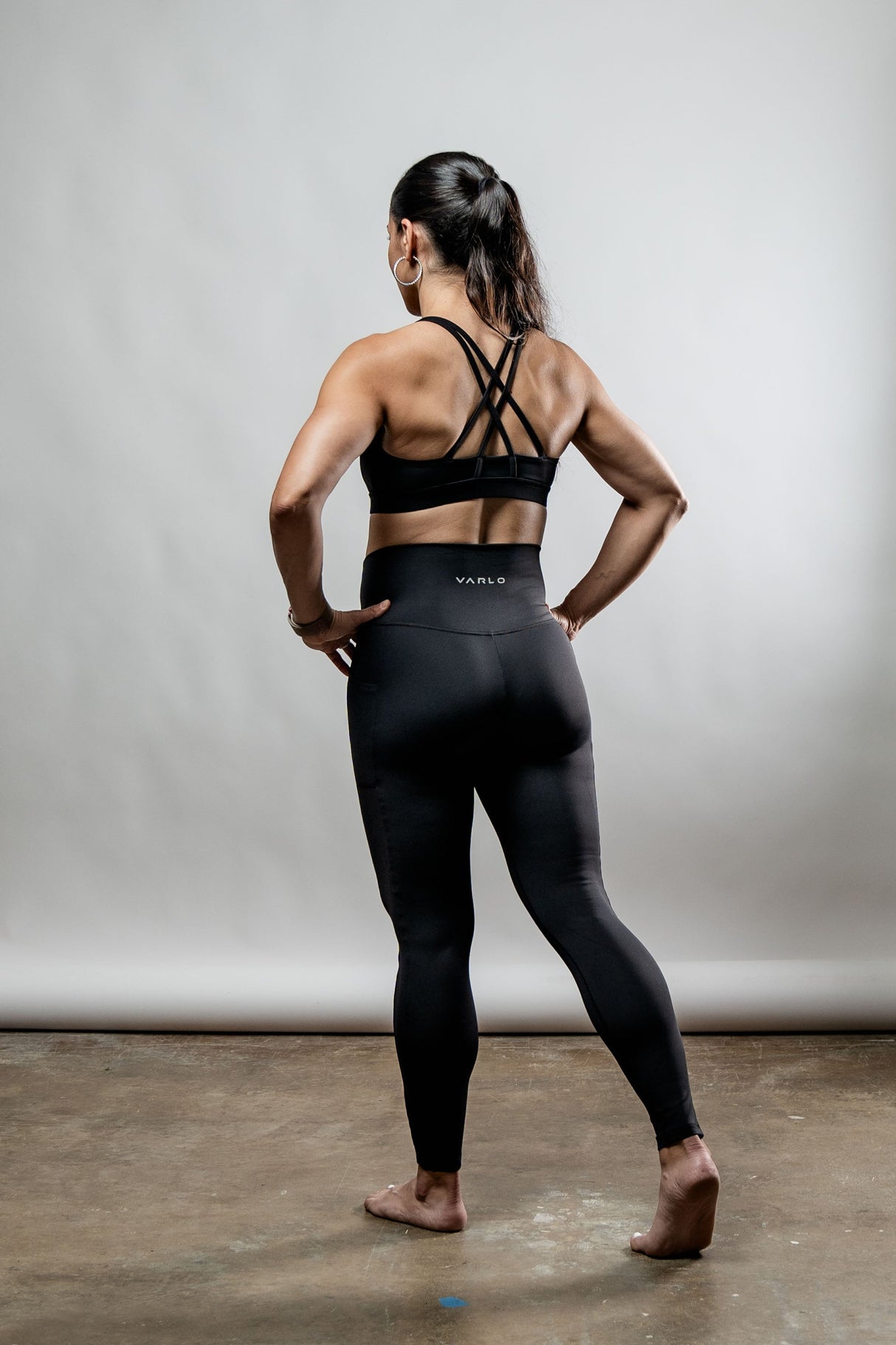 Women's SOHO Full Length High Waist Leggings (Black)