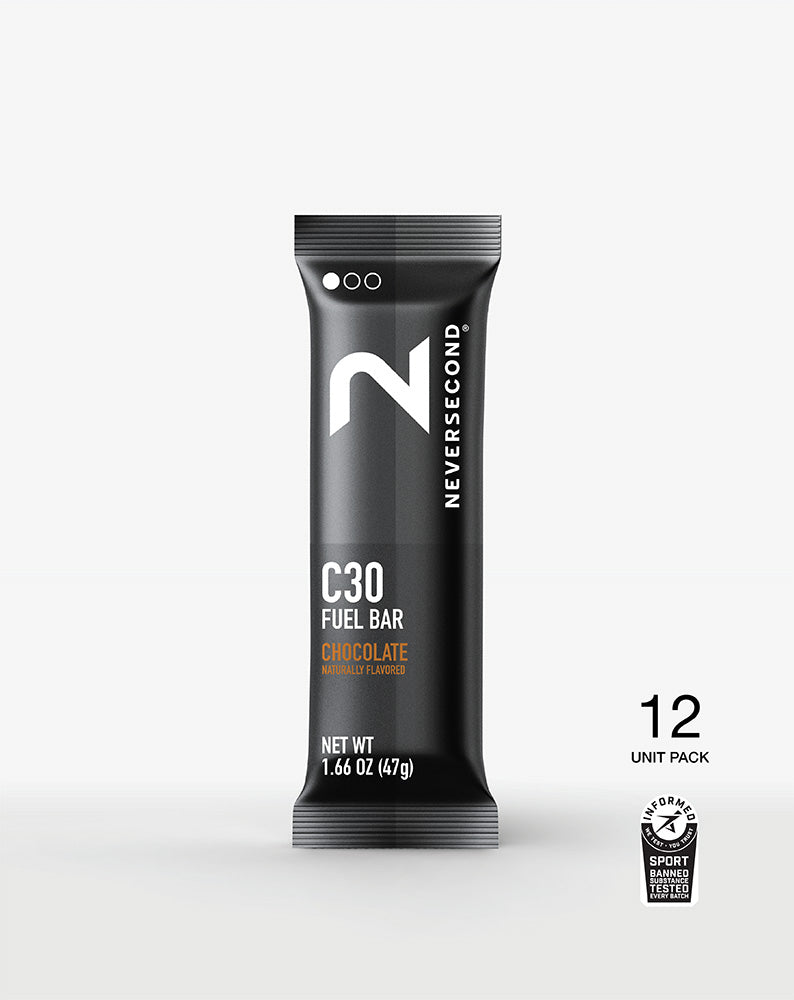 NeverSecond C30 Fuel Bar 12CT - Chocolate