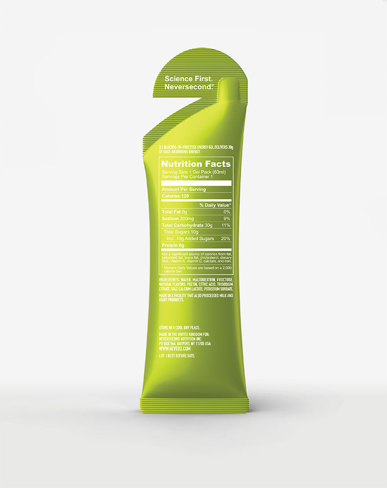 NeverSecond C30 Energy Gel 12CT