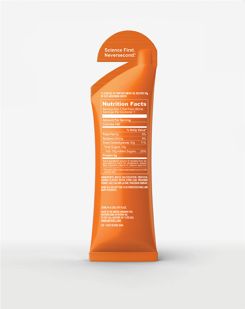 NeverSecond C30 Energy Gel 12CT