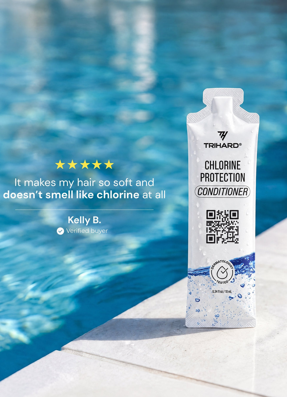 TRIHARD Travel Kit - Pre & Post Swim Conditioner
