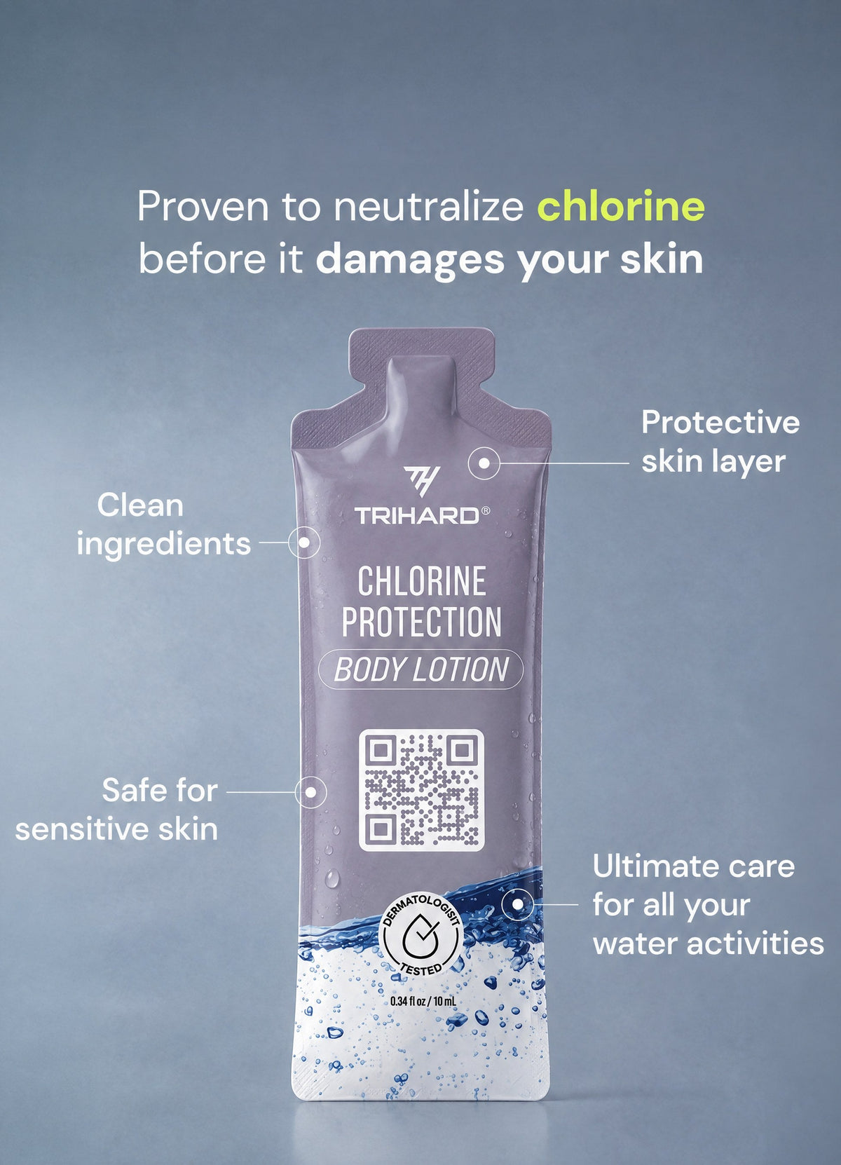 TRIHARD Travel Kit - Pre & Post Swim Body Lotion