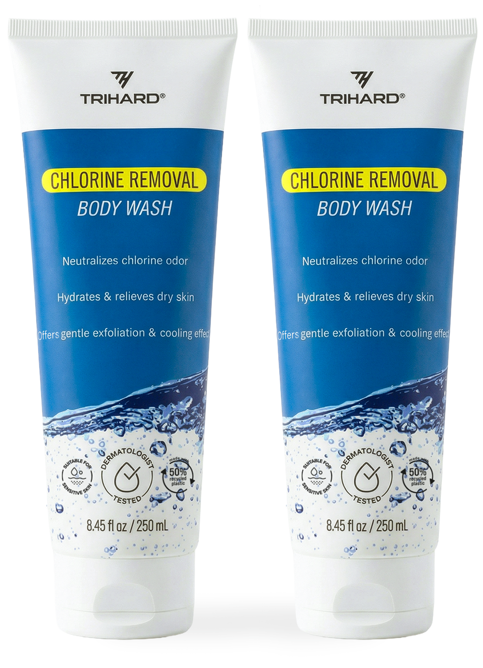 TRIHARD Chlorine Removal Body Wash