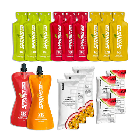 Spring Energy real-food energy gels Bestsellers Pack – Endurance Update
