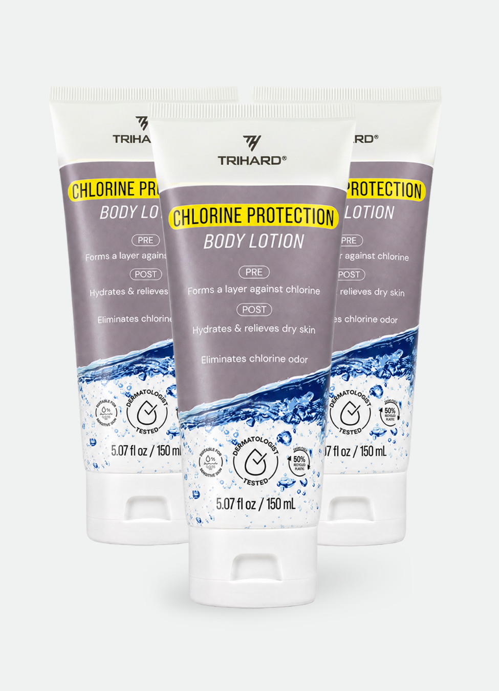 Chlorine Protection Body Lotion - Pack Of Three