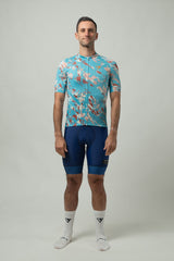Men's Gravel Series Sandstone Cycling Jersey (Teal)