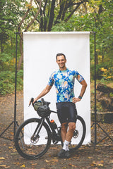 Men's Gravel Series Venture Cycling Jersey (Beryl)