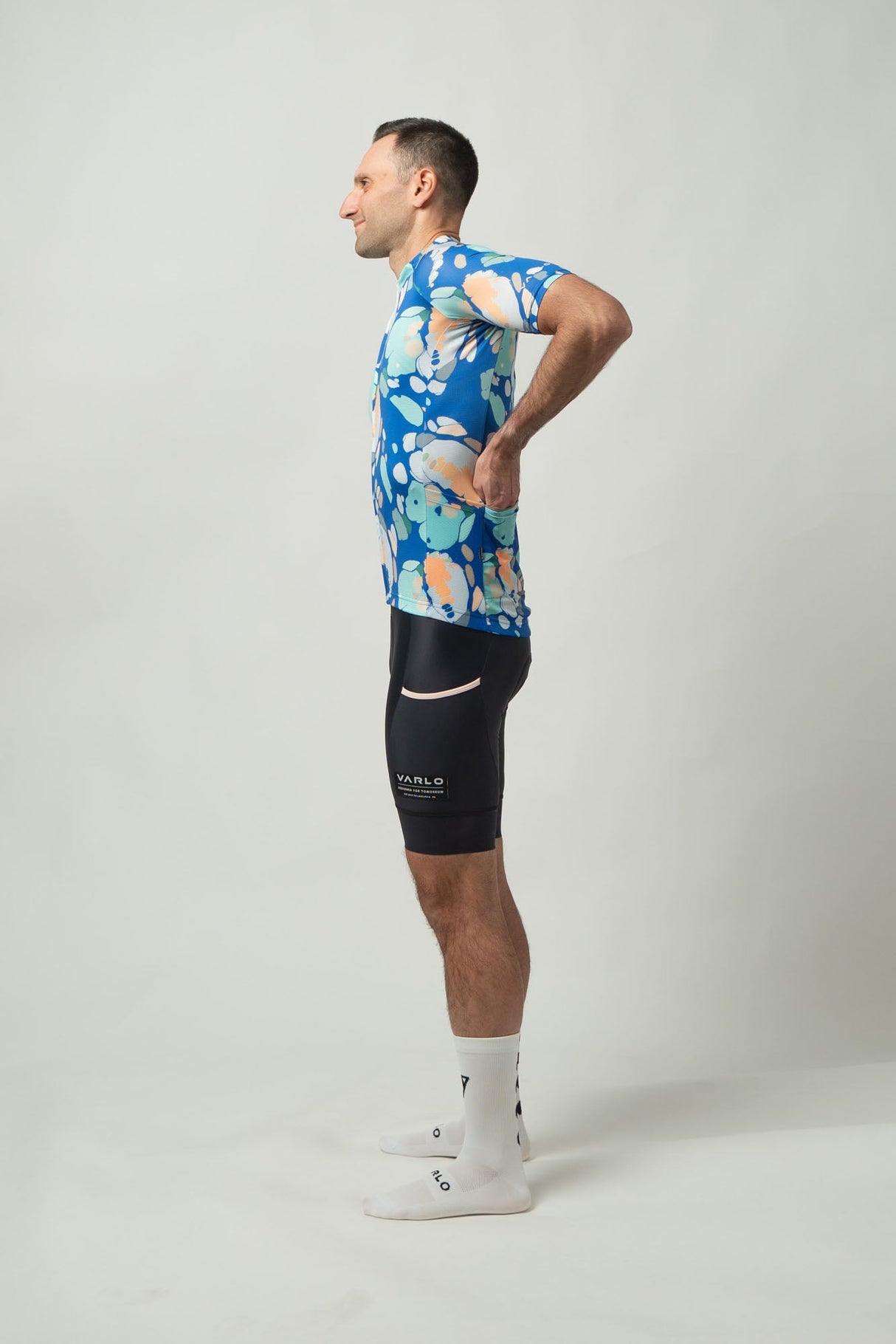 Men's Gravel Series Venture Cycling Jersey (Beryl)