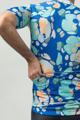 Men's Gravel Series Venture Cycling Jersey (Beryl)