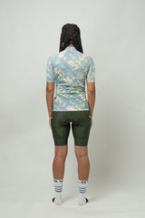 Women's Gravel Series Sandstone Cycling Jersey (Pearl)