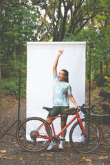 Women's Gravel Series Venture Cycling Jersey (Jade)