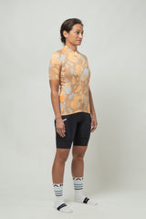 Women's Gravel Series Venture Cycling Jersey (Tan)