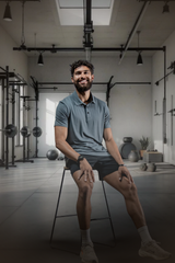 Men's Terra Recovery Polo (Ash Gray)