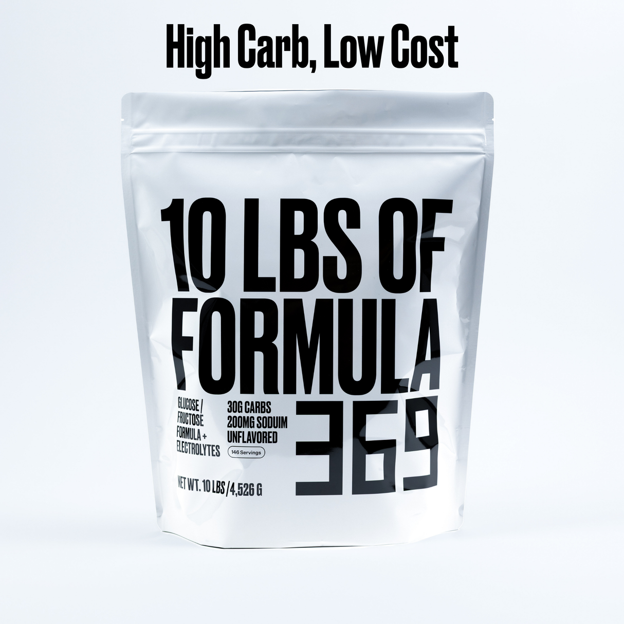 Bulk 10 pounds, 146 servings - Formula 369 Endurance Fuel Drink Mix