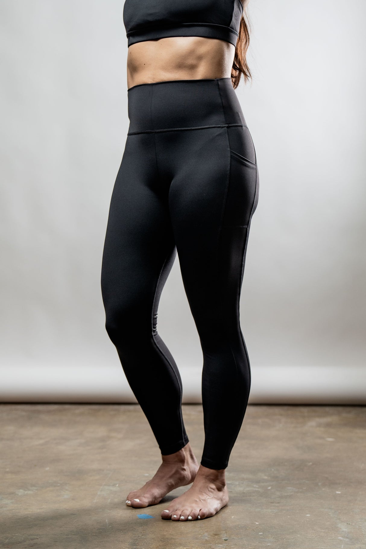 Women's SOHO Full Length High Waist Leggings (Black)