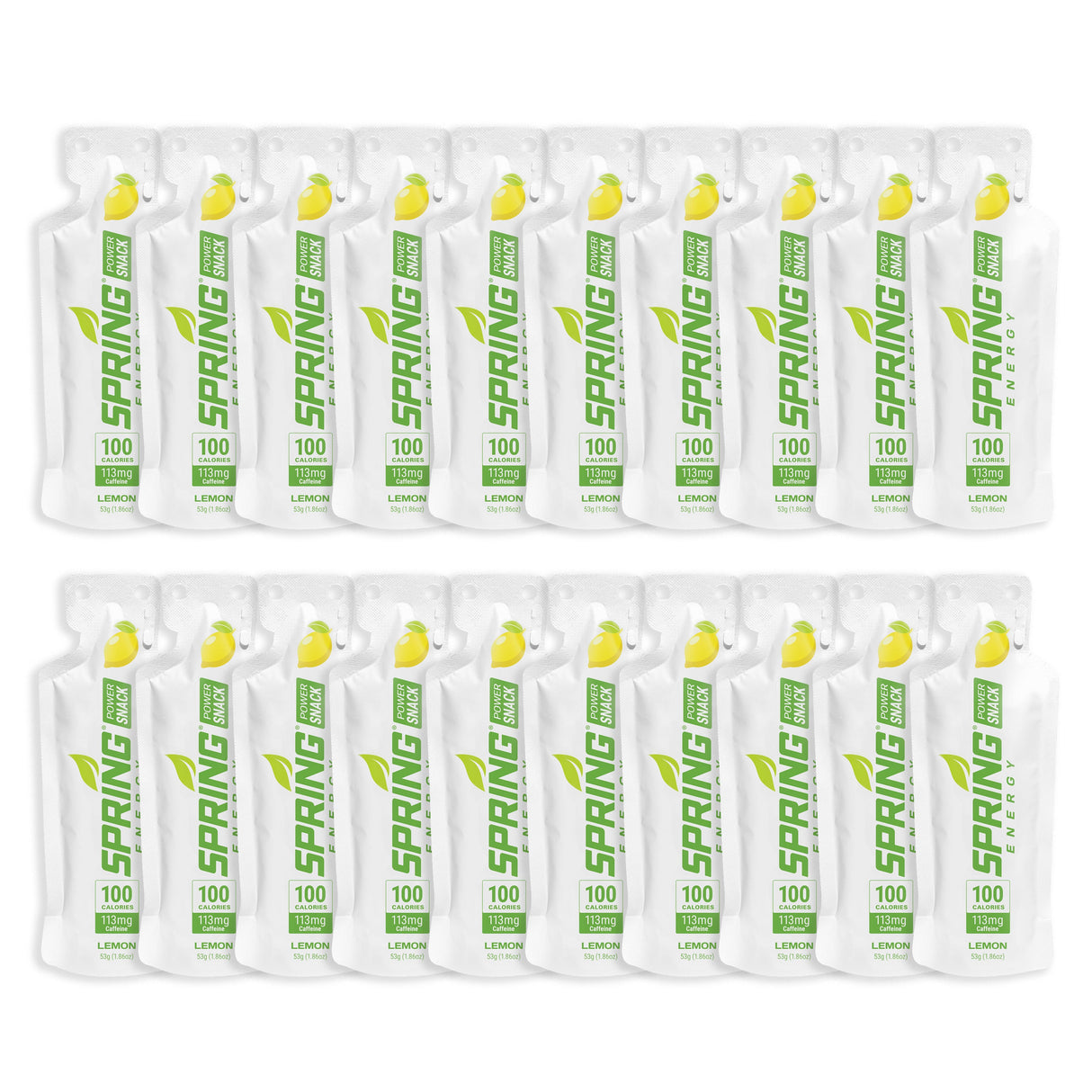 Lemon Power Snack with 113 mg of Caffeine 100 Kcal