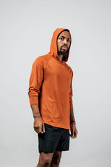 Men's Terra Recovery Element Hoodie Shirt (Sunfire Clay)