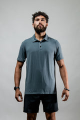 Men's Terra Recovery Polo (Ash Gray)