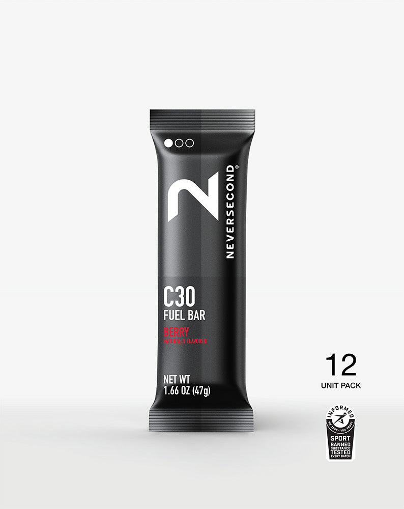 NeverSecond C30 Fuel Bar 12CT - Berry