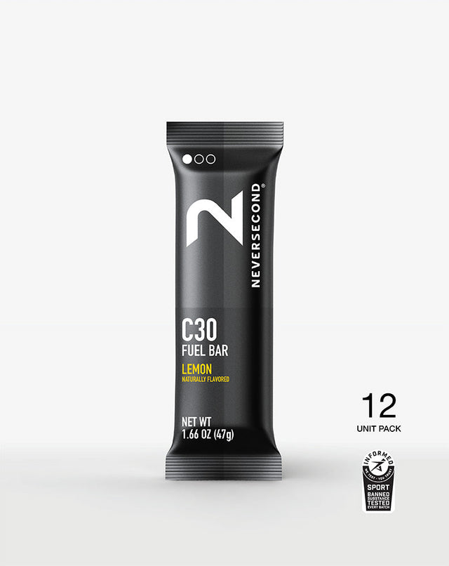 NeverSecond C30 Fuel Bar 12CT - Lemon