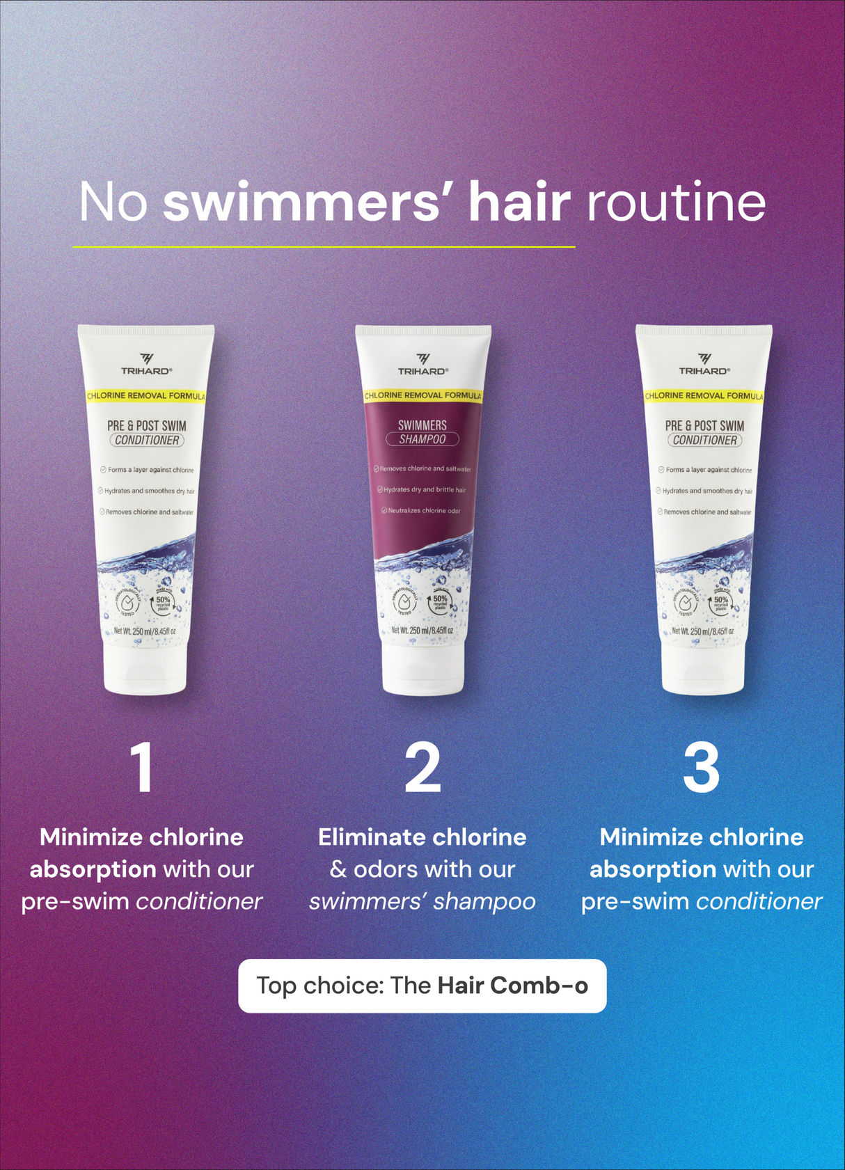 Chlorine Protection Conditioner - Pack Of Three