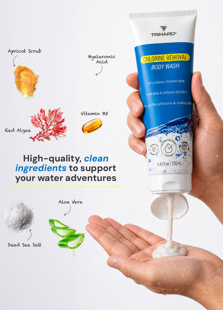 TRIHARD Chlorine Removal Body Wash