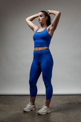 Women's SOHO  3/4 Leggings (Neo Blue)