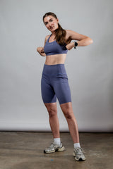 Women's SOHO Cross Back Sports Bra (Lilac Mist)
