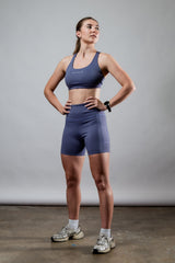 Women's SOHO Cross Back Sports Bra (Lilac Mist)