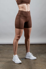 Women's SOHO Fitness Shorts 5" (City Mocha)