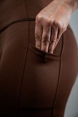Women's SOHO Fitness Shorts 8" (City Mocha)