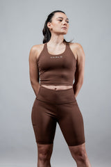 Women's SOHO Fitness Shorts 8" (City Mocha)