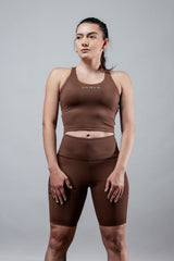 Women's SOHO Fitness Shorts 8" (City Mocha)