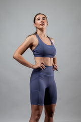 Women's SOHO Fitness Shorts 8" (Lilac Mist)