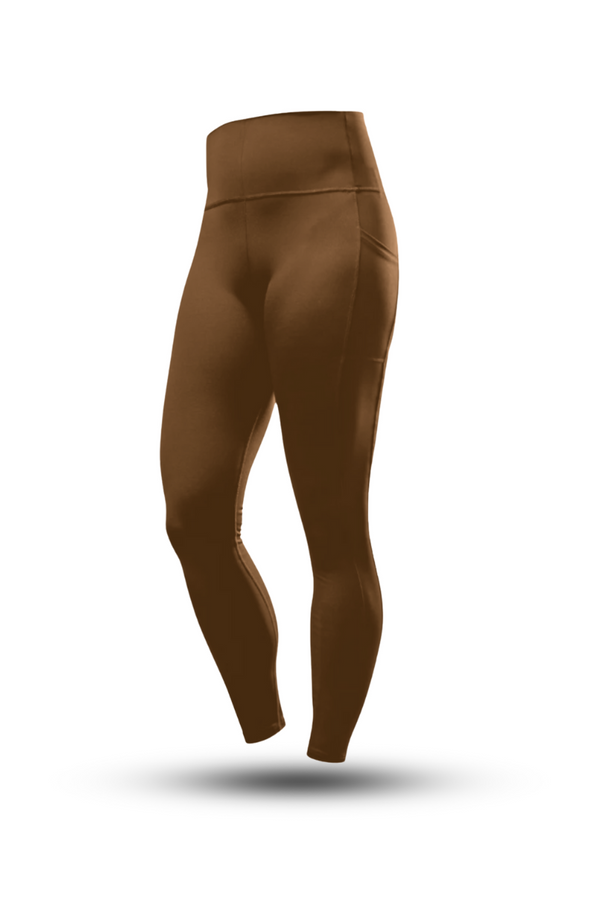 Women's SOHO Full Length High Waist Leggings (City Mocha)