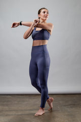 Women's SOHO Full Length High Waist Leggings (Lilac Mist)