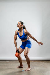 Women's SOHO Cross Back Sports Bra (Neo Blue)