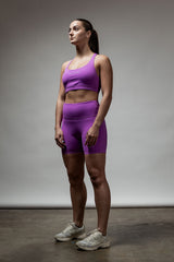 Women's SOHO Fitness Shorts 5" (Purple Muse)