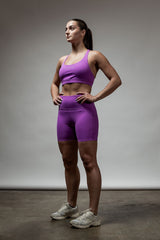 Women's SOHO Fitness Shorts 5" (Purple Muse)